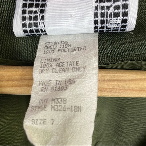 VTG Dark Green Jacket - Picture 9 of 10